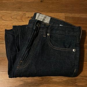 WORN ONCE! Everlane high rise jean ankle crop